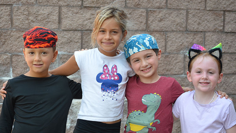 Students at Charlotte Jewish Day School