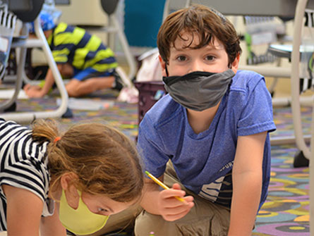 Students at Charlotte Jewish Day School